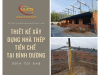 THIẾT KẾ XÂY DỰNG NHÀ THÉP TIỀN CHẾ TẠI BÌNH DƯƠNG