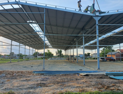 ứng dụng nhà thép tiền chế vào công trình dân dụng