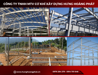 Thi Công Nhà Thép Chịu Lực - Hưng Hoàng Phát: Giải Pháp Xây Dựng Hiện Đại và Bền Vững