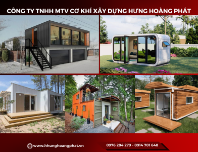 Thi công nhà lắp ghép bằng container cải tiến