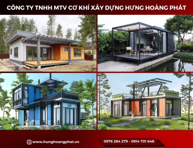 Đơn vị thi công nhà lắp ghép thông minh - Hưng Hoàng Phát