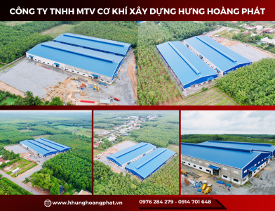 Giải pháp xây dựng nhà xưởng công nghiệp