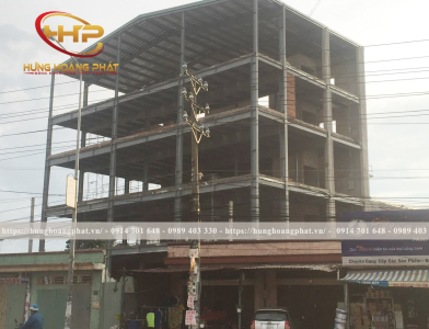 THI CÔNG NHÀ CAO TẦNG THÉP TIỀN CHẾ Ở THỦ DẦU MỘT BÌNH DƯƠNG