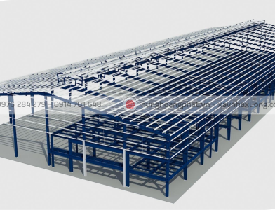 Thiết Kế Thi Công Nhà Xưởng Công Nghiệp - Hưng Hoàng Phát