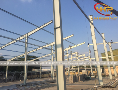 THI CÔNG NHÀ XƯỞNG CÔNG NGHIỆP TẠI BÌNH DƯƠNG