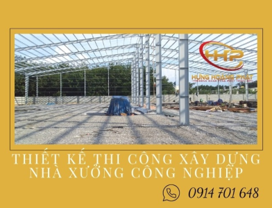 TƯ VẤN THIẾT KẾ THI CÔNG NHÀ XƯỞNG CÔNG NGHIỆP TẠI BÌNH DƯƠNG