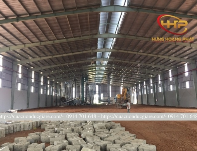 XÂY DỰNG NHÀ XƯỞNG THÉP TIỀN CHẾ TẠI TÂN UYÊN
