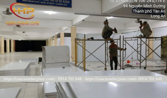 THAM GIA CẢI TẠO BỆNH VIỆN DÃ CHIẾN TẠI LONG AN