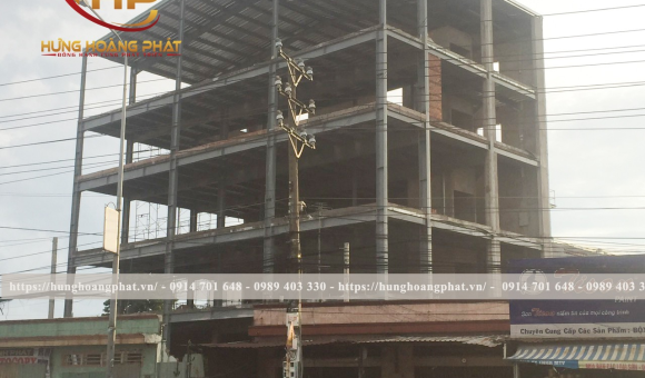 THI CÔNG NHÀ CAO TẦNG THÉP TIỀN CHẾ Ở THỦ DẦU MỘT BÌNH DƯƠNG
