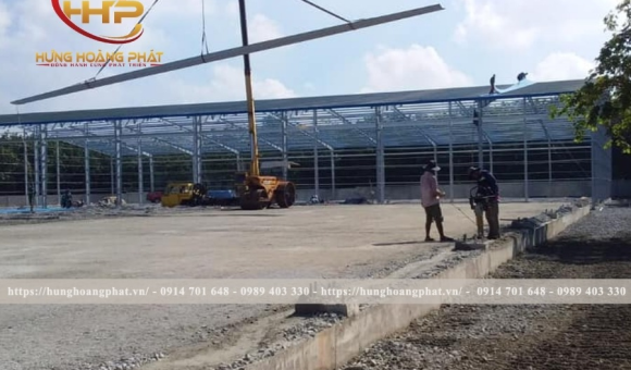 THI CÔNG NHÀ XƯỞNG CHO THUÊ TẠI BÌNH DƯƠNG