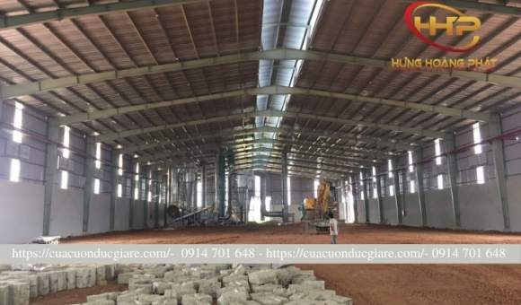 XÂY DỰNG NHÀ XƯỞNG THÉP TIỀN CHẾ TẠI TÂN UYÊN