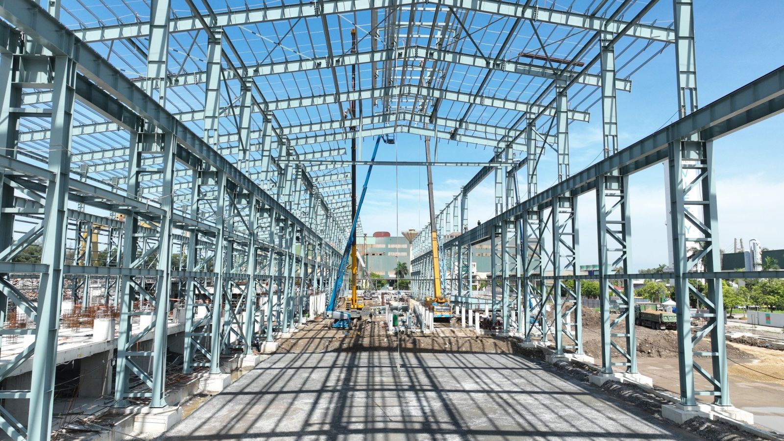 Đơn vị thi công nhà xưởng thép tiền chế, Nhà xưởng thép tiền chế