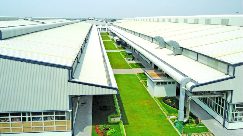 Nhà thép tiền chế cho nhà máy sản xuất