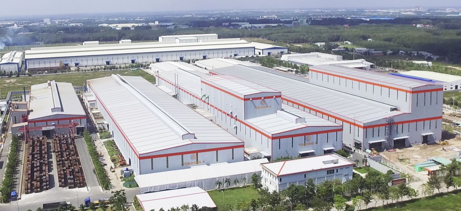 Nhà thép tiền chế cho nhà máy sản xuất