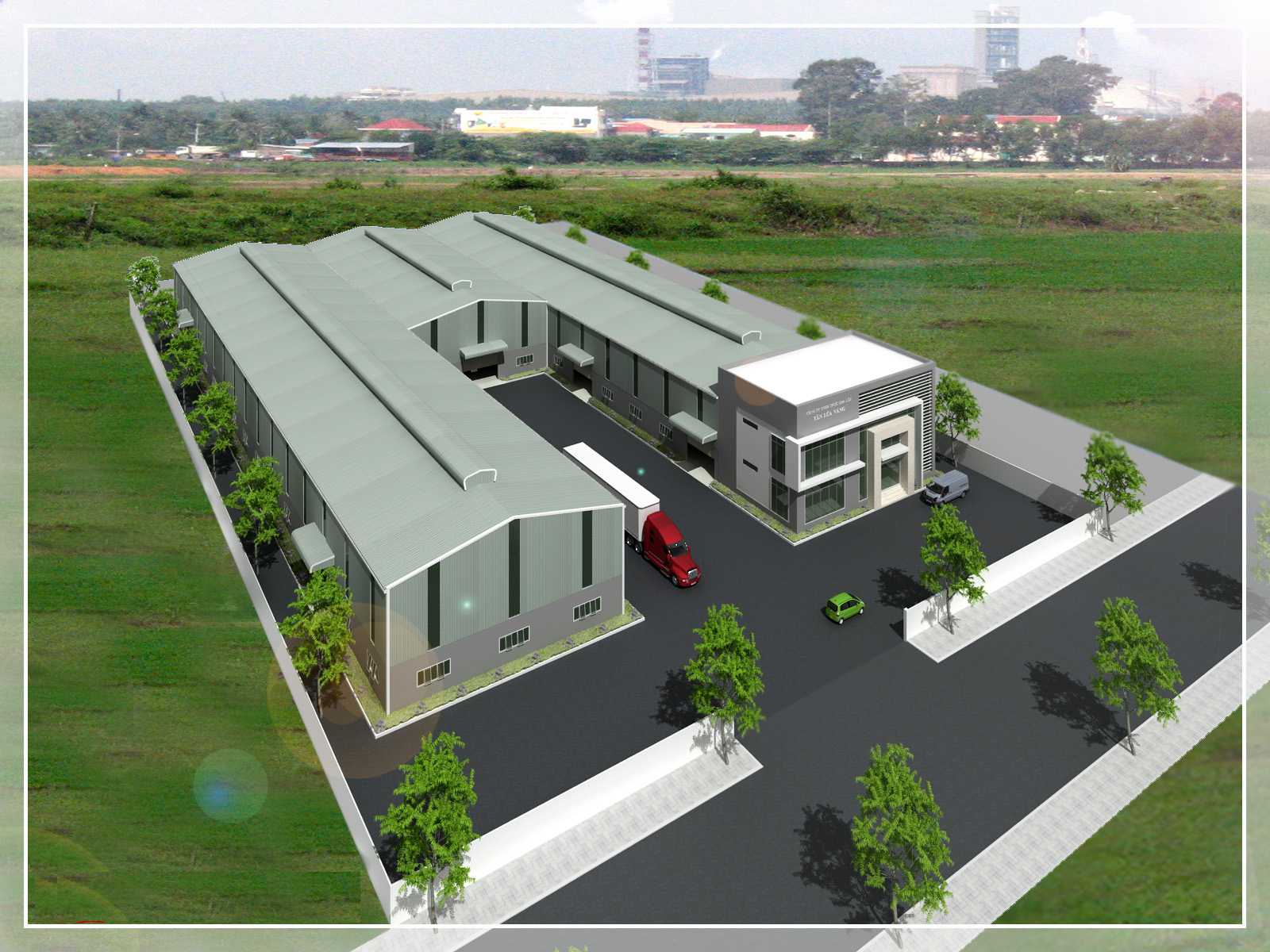 Thi công nhà xưởng tiền chế trọn gói tại Bình Dương