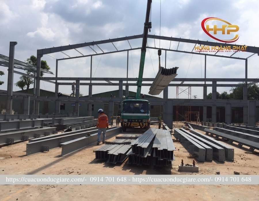 xây dựng thép tiền chế tại Biên Hòa