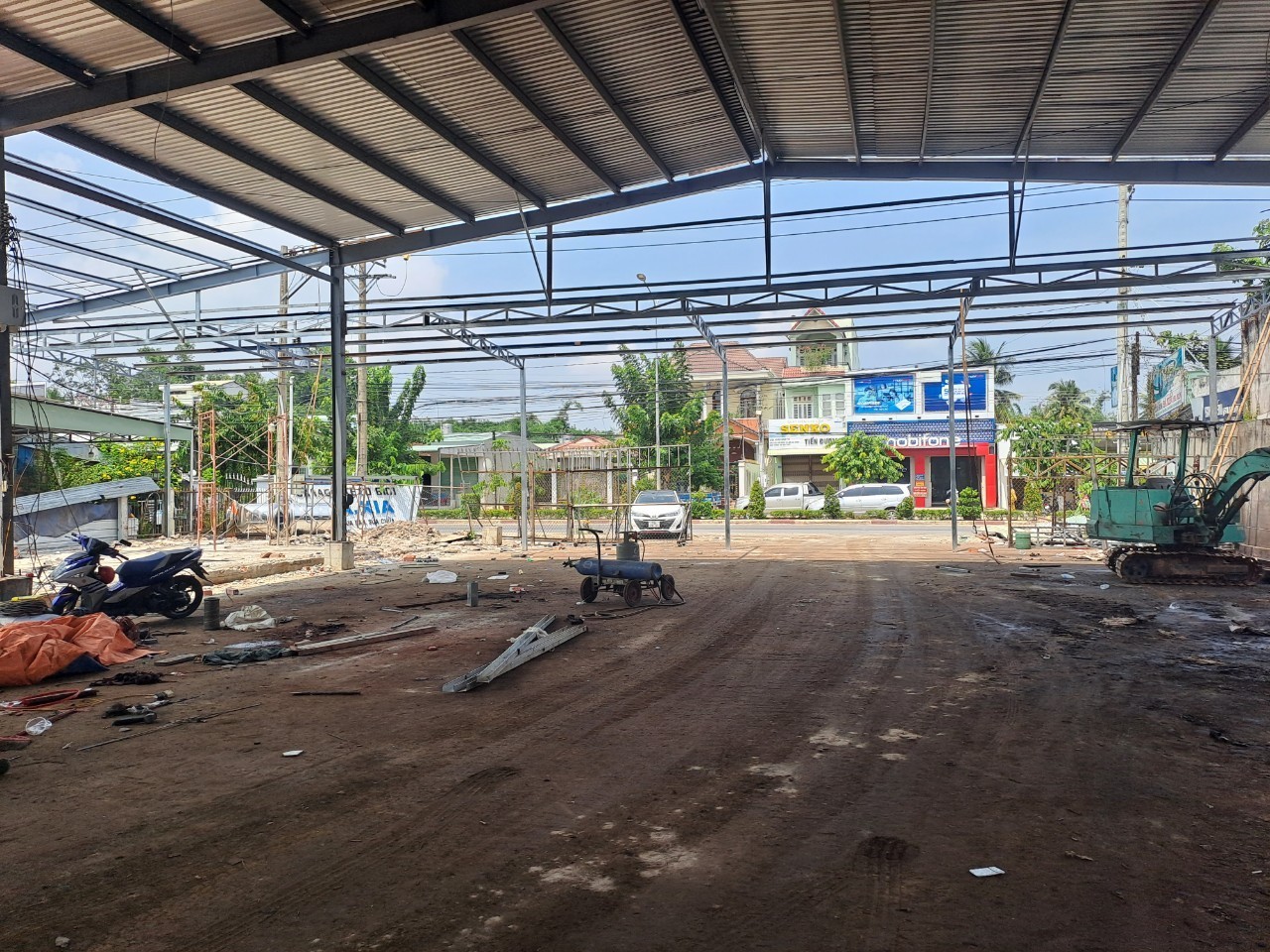 Khung nhà thép tiền chế tại Bình Dương