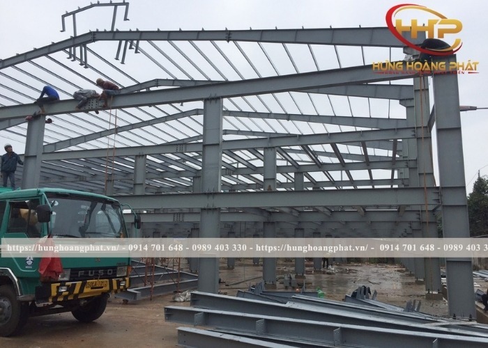 nhà xưởng thép tiền chế