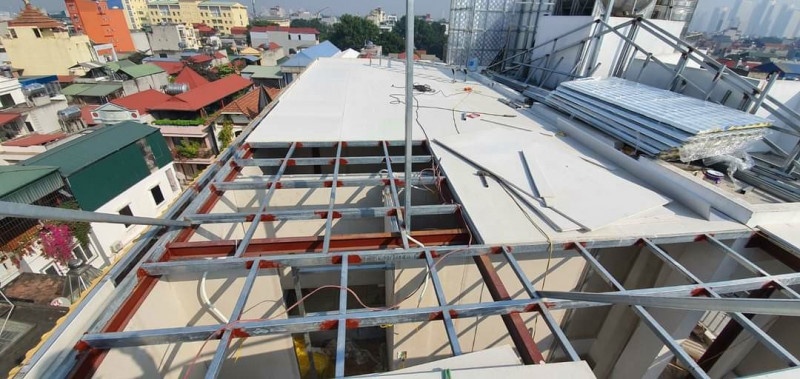 thi công khung kèo thép tại Dĩ An