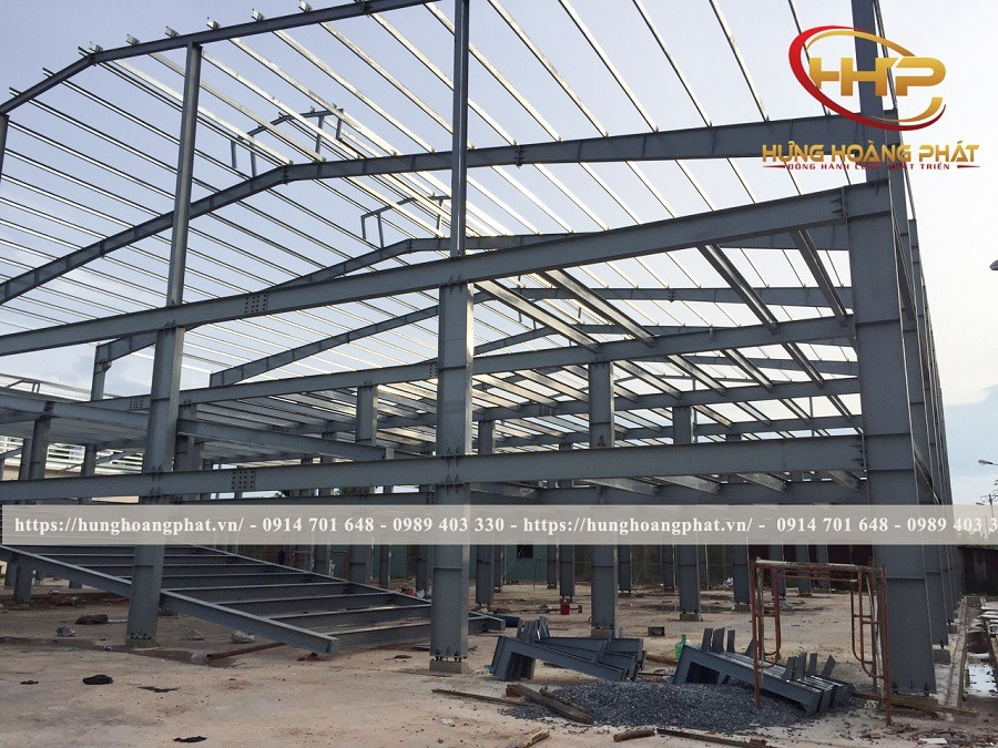 thi công xây dựng nhà xưởng trọn gói tại bình dương