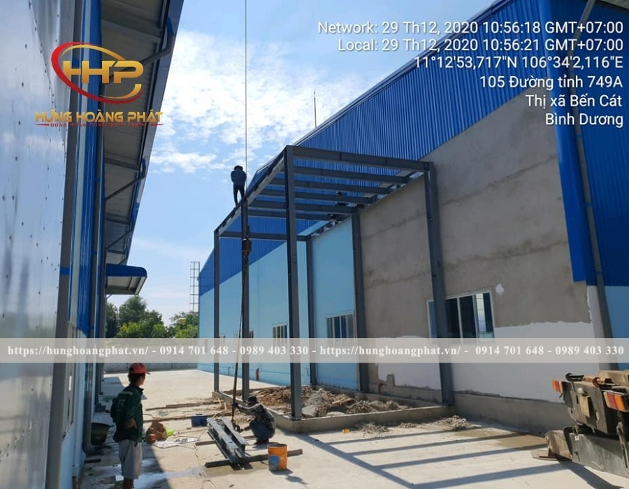 thiết kế nhà xưởng trọn gói cho công ty doanh nghiệp tại bình dương