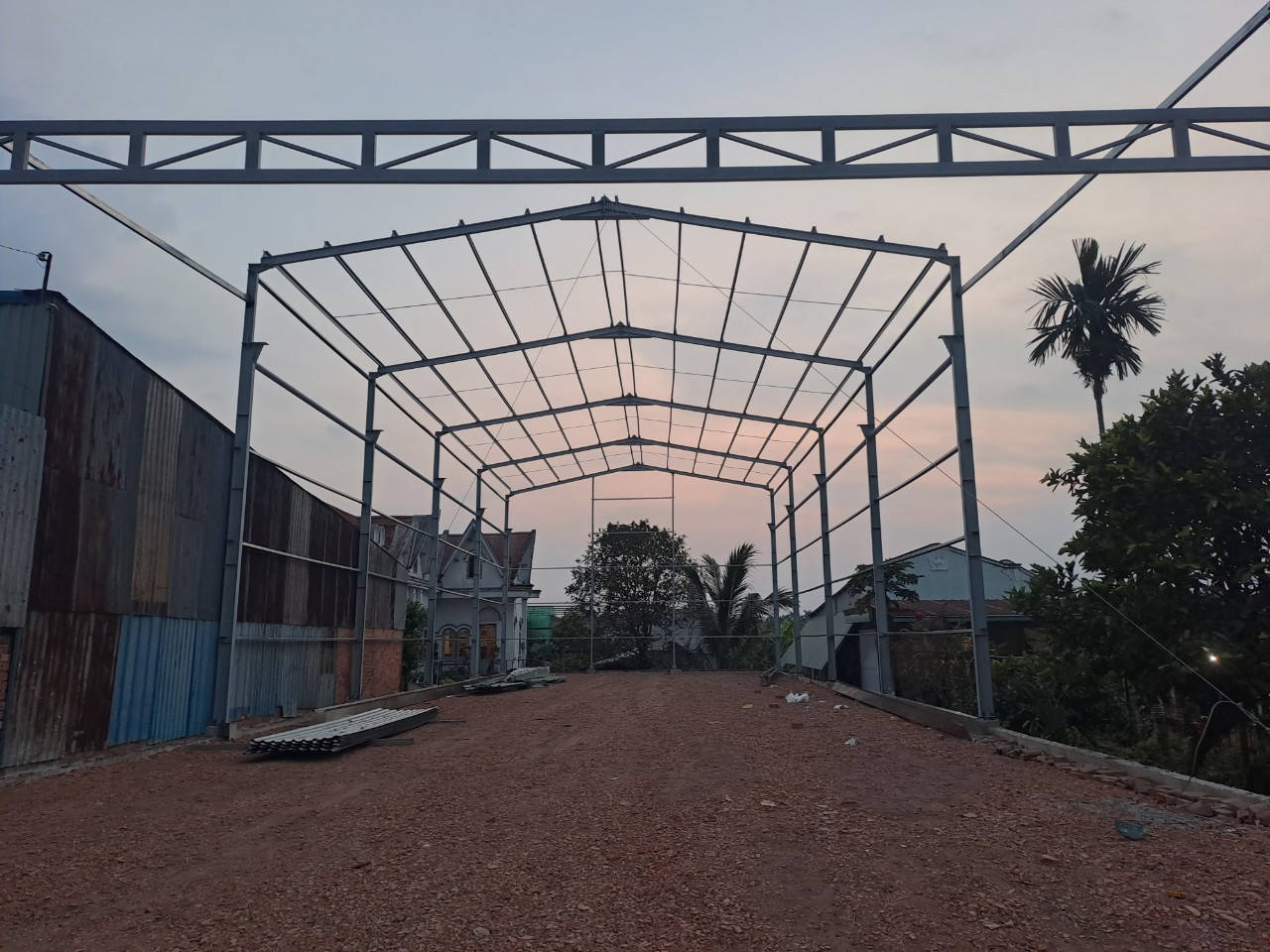 thi công nhà thép tiền chế Bình Dương