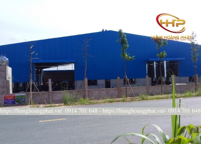 xây dựng nhà xưởng kết cấu thép tại bình dương
