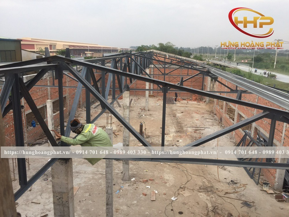 xây dựng nhà xưởng tại bình dương