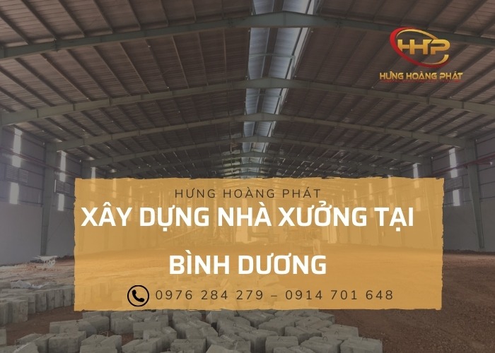 xây dựng nhà xưởng tại bình dương
