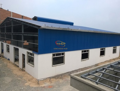 Nhà kho khung thép tiền chế 05