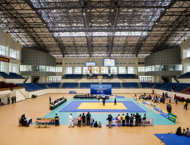 Khung thép tiền chế cho nhà thi đấu thể thao