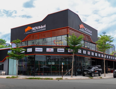 Nhà thép tiền chế - Detailing store