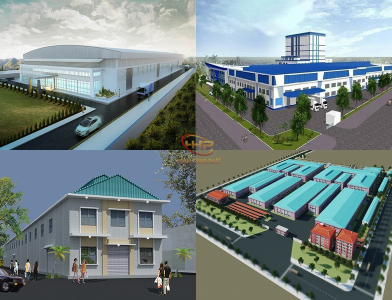 Nhà xưởng 2 tầng