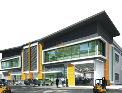 Nhà xưởng 2 tầng