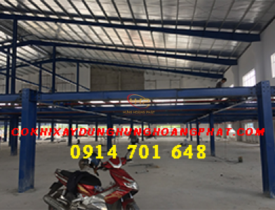 Nhà xưởng thép tiền chế 2 tầng