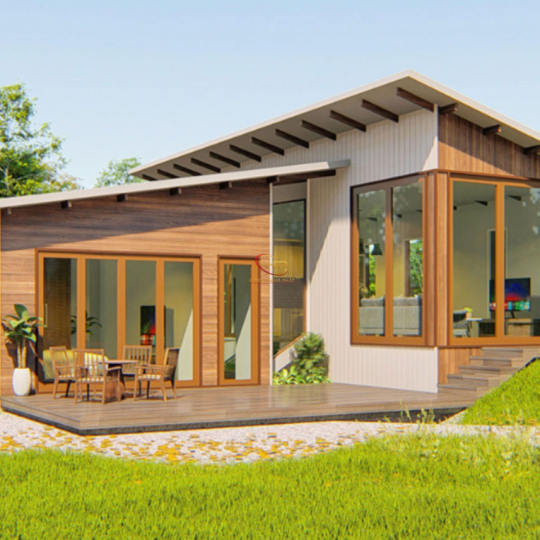 Mẫu nhà thép tiền chế Homestay