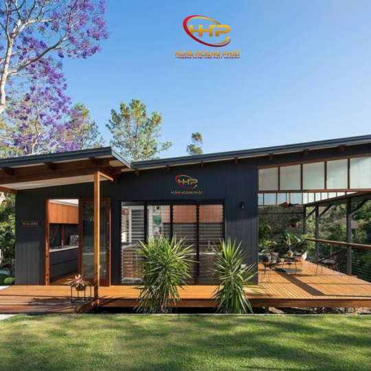 Mẫu nhà thép tiền chế Homestay