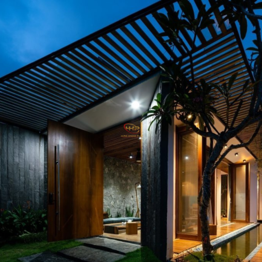Nhà thép tiền chế cho khu nghỉ dưỡng